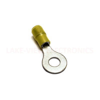 TERMINAL RING 12-10 AWG 1/4" STUD AVIKRIMP