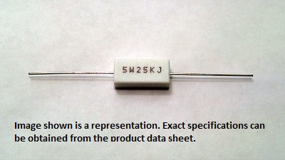 0.025 OHM 5W 5% AX CEMENT RESISTOR BULK