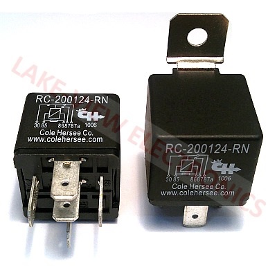 RELAY 24VDC 20A SPDT W/RESISTOR &amp; BRACKET AUTOMOTIVE RELAY