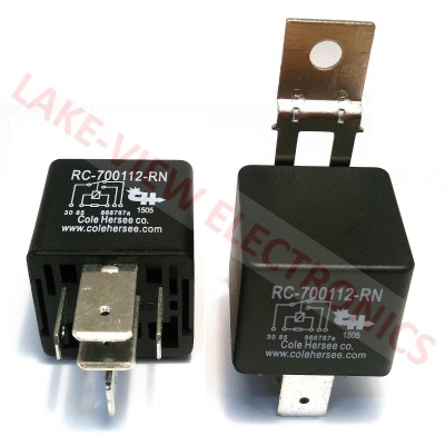 RELAY 12VDC 70A SPDT W/RESISTOR &amp; BRACKET AUTOMOTIVE RELAY