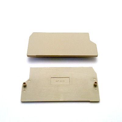 TERMINAL BLOCK END PLATE AP/SI-2 BEIGE