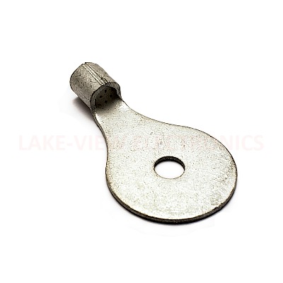 TERMINAL RING 6 AWG 1/4" STUD VERSAKRIMP