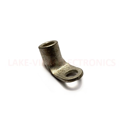 TERMINAL RING BENT TONGUE 4 AWG 1/4" STUD VERSAKRIMP