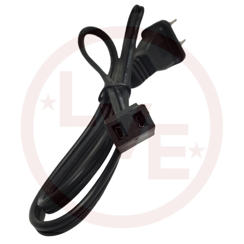 FAN POWER CORD 24" LONG 45 DEGREE ANGLED HEAD &amp; AC PLUG