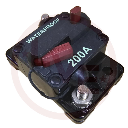 CIRCUIT BREAKER 200A 42VDC IP67 PANEL MOUNT
