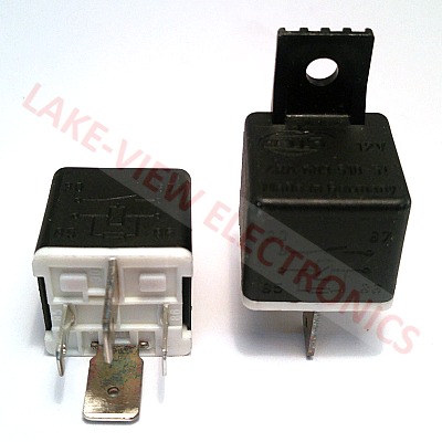 RELAY 12VDC 69A SPST-NO W/RESISTOR &amp; MOUNTING BRACKET PLUG IN MINI AUTOMOTIVE RELAY