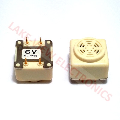 BUZZER 4-8VDC 75DB@100CM 4 PIN TERMINALS