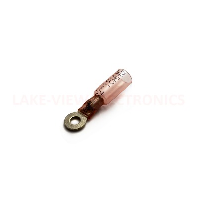 TERMINAL RING 22-18 AWG #6 STUD PERMA-SEAL