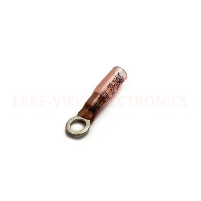 TERMINAL RING 22-18 AWG #10 STUD PERMA-SEAL