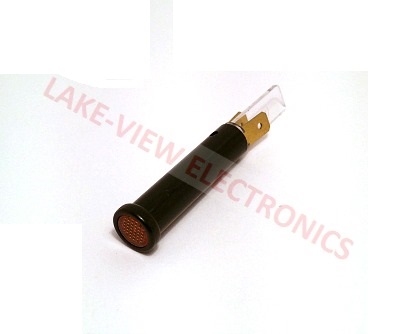 INDICATOR 125V AMBER LED 0.187" Q.C. TABS PNL MT LIGHT