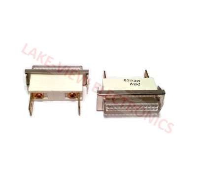 INDICATOR 28V CLEAR INCAND 0.250" Q.C. TABS PNL LAMP