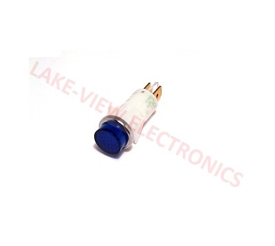 INDICATOR 125V BLUE NEON 0.250" Q.C. TABS PNL MNT