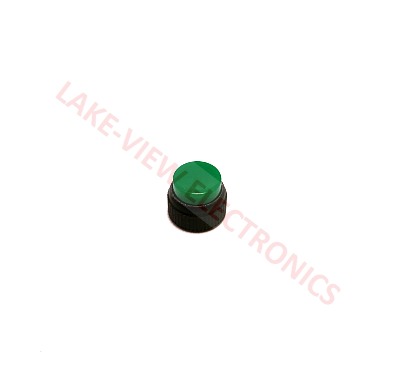 INDICATOR LENS CAP GREEN ROUND TRANSLUCENT