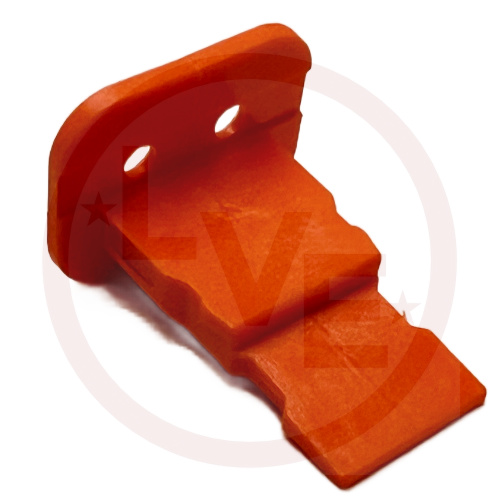 TE CONN W2S CONNECTOR WEDGELOCK ORANGE FOR DT 2 PIN