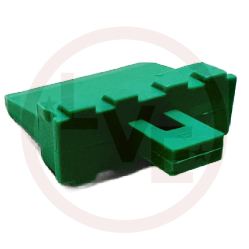 CONNECTOR WEDGELOCK GREEN FOR DT 8 PIN