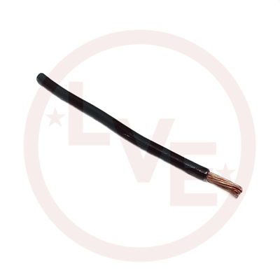 WIRE 10AWG THHN 19/0234 STRD BC BLACK