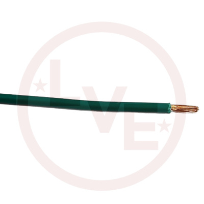 WIRE 16AWG TFFN 26/30 STRD BC GREEN