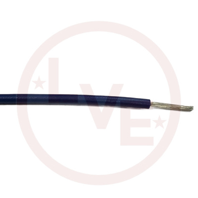 WIRE 18AWG UL1015 16/30 STRD TC DARK BLUE