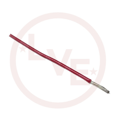 WIRE 18AWG UL1007/1569 16/30 STRD TC RED