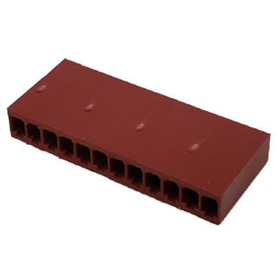 CONNECTOR HEADER RECEPTACLE 12 POS CRIMP TERMINAL HSG .100P