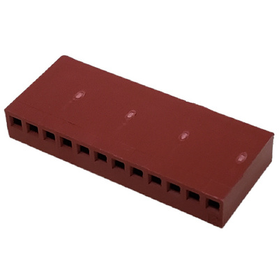 CONNECTOR HEADER RECEPTACLE 12 POS CRIMP TERMINAL HSG .100P