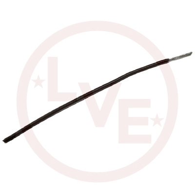 WIRE 20AWG UL1015 10/30STRD TC BROWN