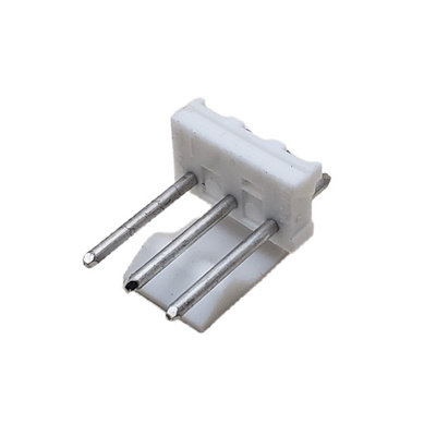 CONNECTOR SOLID HEADER 4 POS VERTICAL W/PRESS-FIT PLASTIC PEG .156P