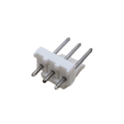 CONNECTOR SOLID HEADER 4 POS VERTICAL W/PRESS-FIT PLASTIC PEG .156P